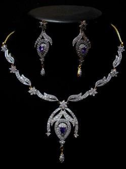 CZ Necklace Set